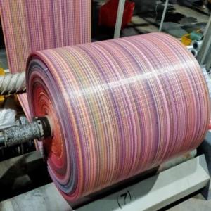 PP WOVEN FABRIC MULTICOLOR ROLL PP Finish Goods RAFFIA kolkata west bengal india Plastic4trade