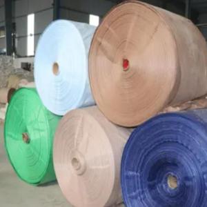 PP WOVEN FABRIC ROLL GOLD QUALITY PP Rolls, Finish Goods RAFFIA chhatrapati sambhajinagar maharashtra india Plastic4trade