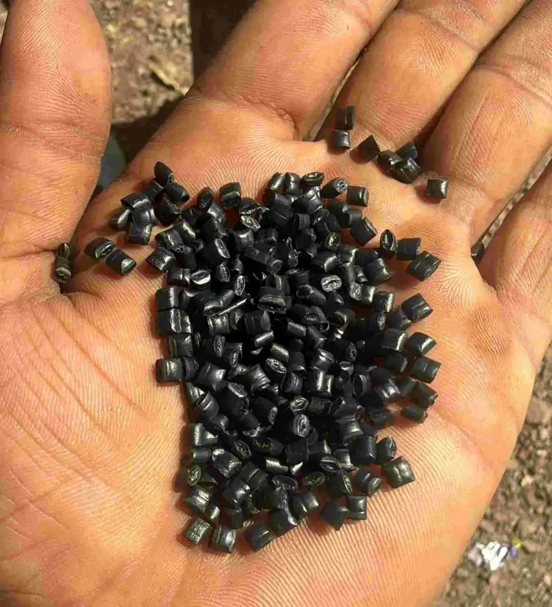 PPCP BLACK GRANULES PPCP Reprocess Granule Injection Molding veraval gujarat india Plastic4trade