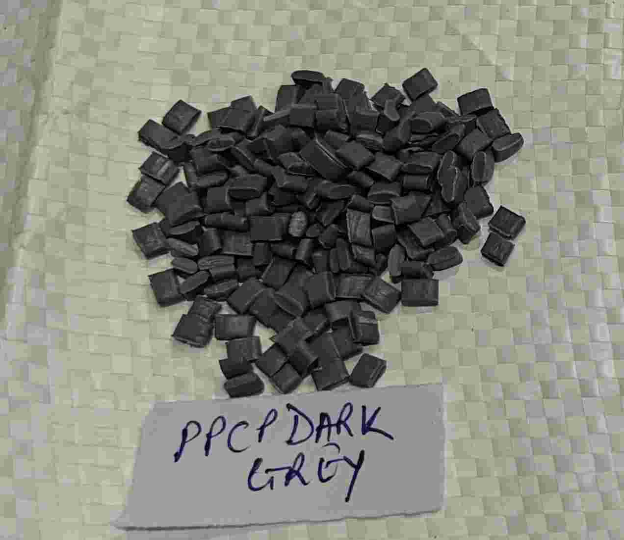 PPCP GREY PP Reprocess Granule Injection Molding vadodara gujarat india Plastic4trade