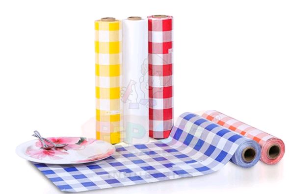 PRINTED TABLE ROLLS LDPE Rolls Film Grade hyderabad telangana india Plastic4trade Plastic4trade