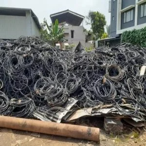 PVC BLACK CABLE SCRAP PVC Scrap Cable palanpur gujarat india Plastic4trade