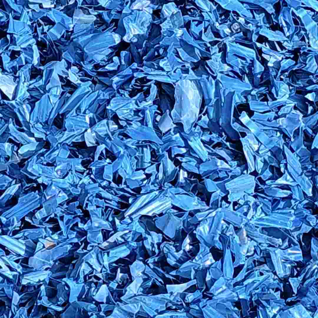 PVC BLUE GRINDING SCRAP PVC Grinding Cable delhi division delhi india Plastic4trade