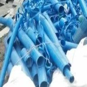PVC BLUE PIPE SCRAP PVC Scrap Pipe Extrusion Pipe kolkata west bengal india Plastic4trade