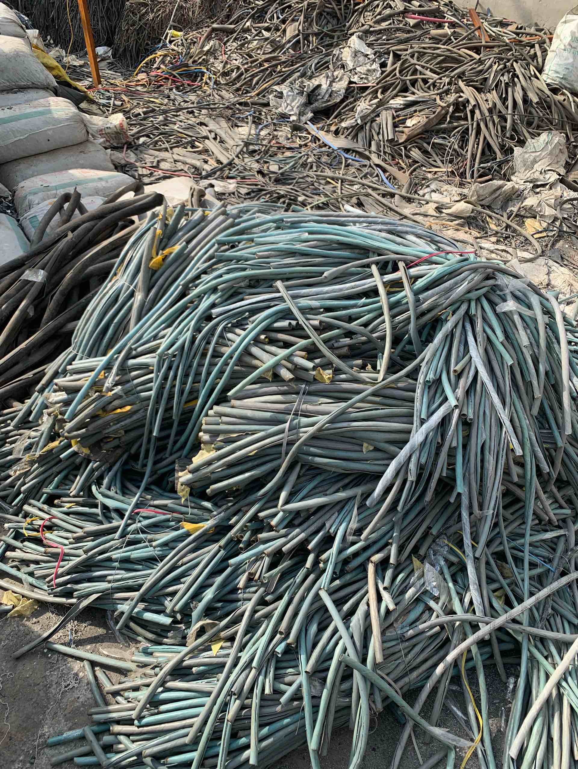 PVC  CABLE PVC Reprocess Granule Lumps Scrap Cable delhi delhi india Plastic4trade