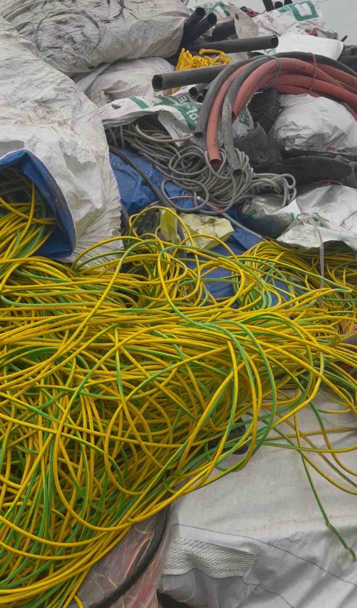 PVC CABLE SCRAP MIX COLORS PVC Scrap Extrusion gurugram haryana india Plastic4trade