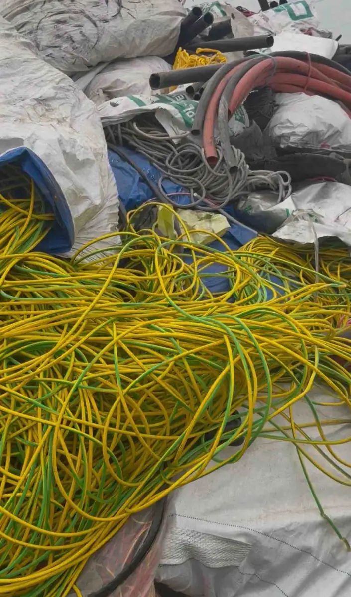 PVC CABLE SCRAP MIX COLORS PVC Scrap Extrusion gurugram haryana india Plastic4trade