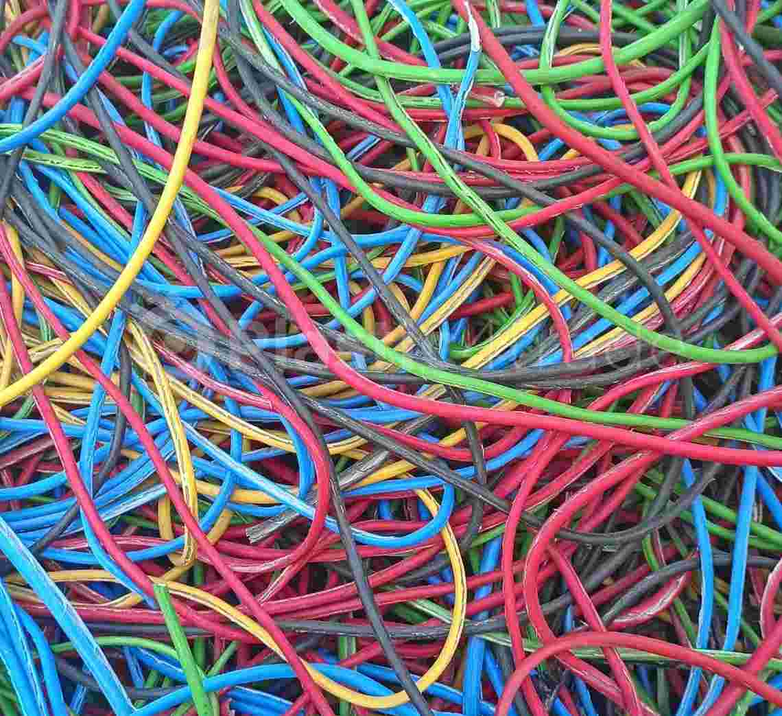 PVC CABLE SCRAP PVC Scrap Cable hyderabad telangana india Plastic4trade