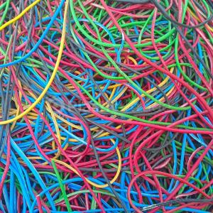 PVC COLORS CABLE SCRAP PVC Scrap Cable alwar rajasthan india Plastic4trade