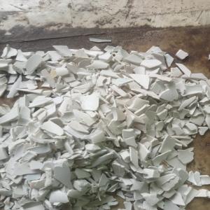 PVC CONDUIT PIPE SCRAP WHITE PVC Grinding Extrusion delhi delhi india Plastic4trade