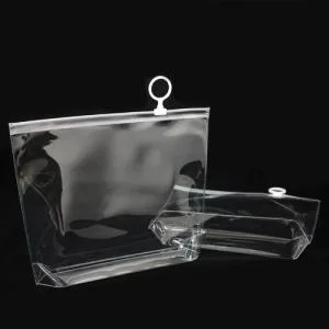 PVC POUCH & PVC POUCH ATTACHED HANGER HOOKS PVC Finish Goods Film Grade tiruppur tamil nadu india Plastic4trade