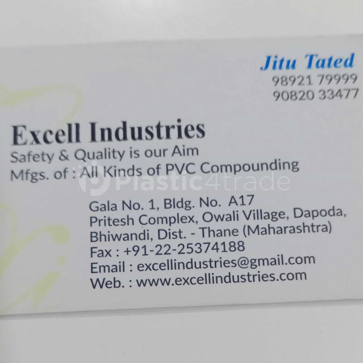 PVC SC PVC Resin Cable maharashtra india Plastic4trade