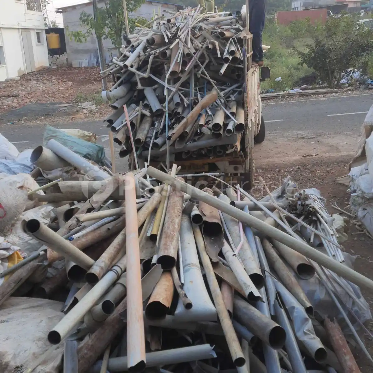 PVC SCRAP PVC Grinding Pipe karnataka india Plastic4trade