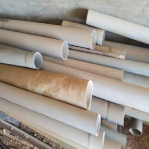 PVC WHITE PIPE SCRAP PVC Scrap Extrusion Pipe hyderabad telangana india Plastic4trade