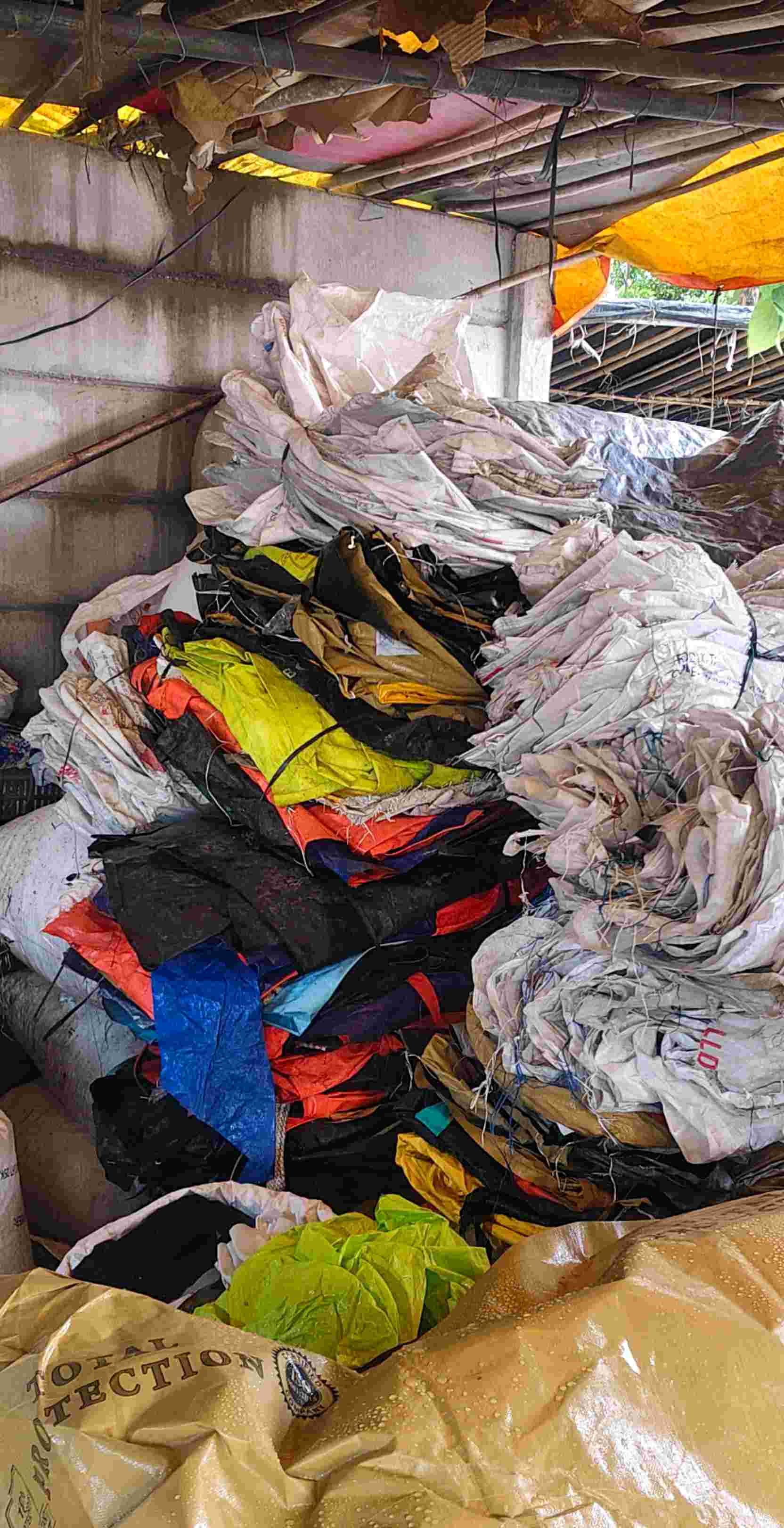 RAFIYA LDPE Grinding Scrap RAFFIA bhavnagar gujarat india Plastic4trade Plastic4trade