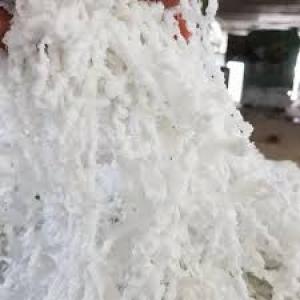 RAW WHITE POLYESTER YARN WASTE, POLYESTER Scrap Injection Molding Film Grade panipat haryana india Plastic4trade