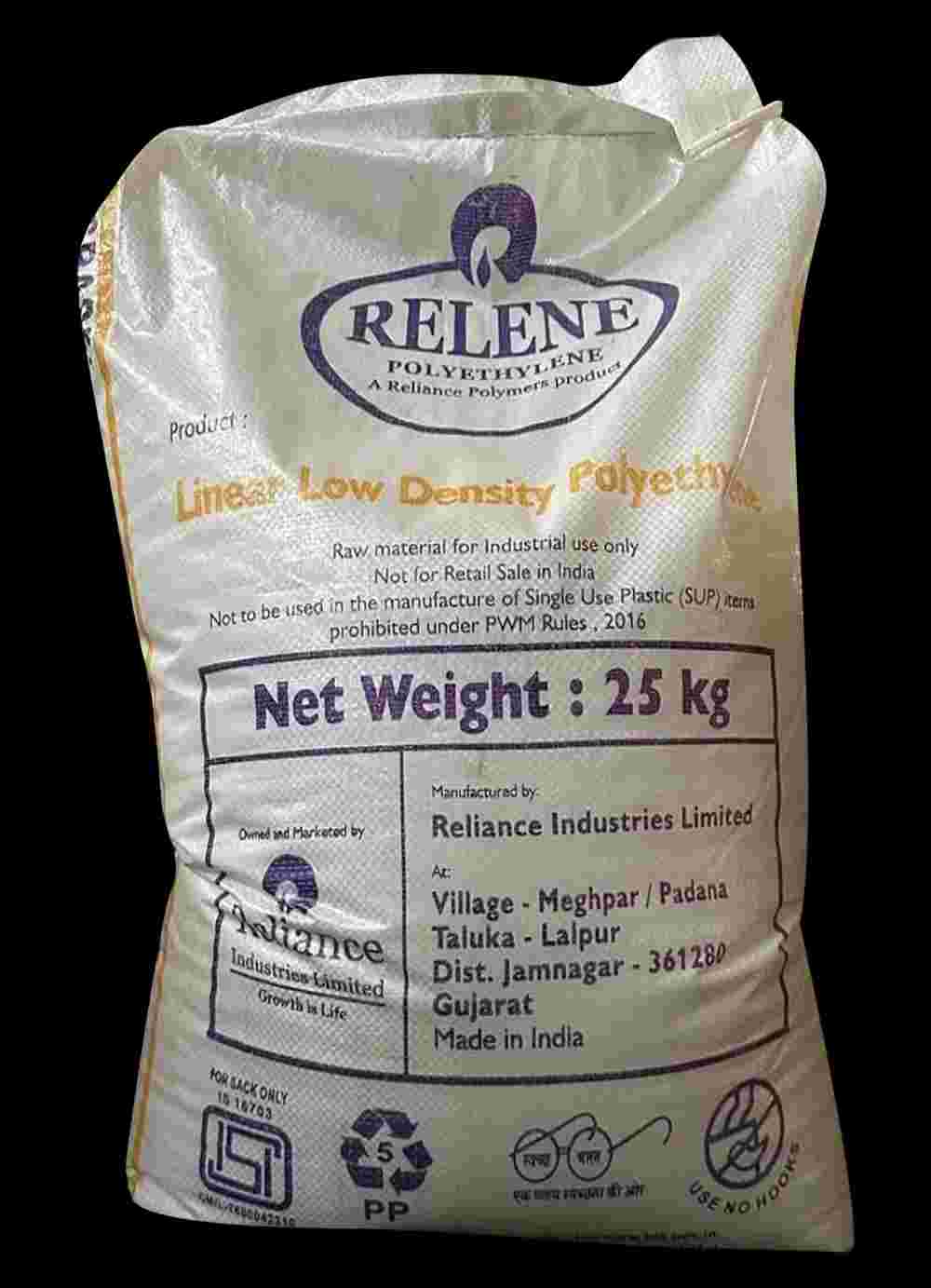 RIL JF19010 LLDPE Prime/Virgin Film Grade vapi gujarat india Plastic4trade