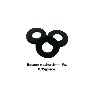 RUBBER BUSH WASHER (MOTOR SHAFT/BLADE MOUNTING WASHER -4MM) NYLON Finish Goods Injection Molding delhi delhi india Plastic4trade Plastic4trade
