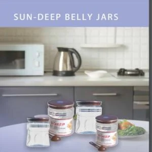 SUN DEEP BELLY JARS SET PET Finish Goods Blow Injection Molding undefined assam india Plastic4trade
