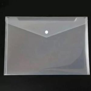 TRANSPARENT PLASTIC BUTTON FILE FOLDER PP Finish Goods Film Grade new delhi delhi india Plastic4trade Plastic4trade