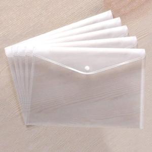 TRANSPARENT PLASTIC BUTTON FILE FOLDER PP Finish Goods Film Grade new delhi delhi india Plastic4trade Plastic4trade
