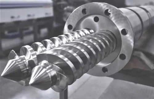 TWIN SCREW BARREL MACHINERY Machine & Tools Extrusion Mix Scrap haryana india Plastic4trade
