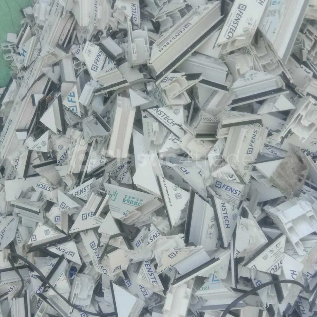 UPVC (WHITE PLUMBING) UPVC Lumps Mix Scrap telangana india Plastic4trade