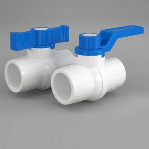 UPVC BALL VLAVE UPVC Finish Goods Injection Molding ahmedabad gujarat india Plastic4trade Plastic4trade