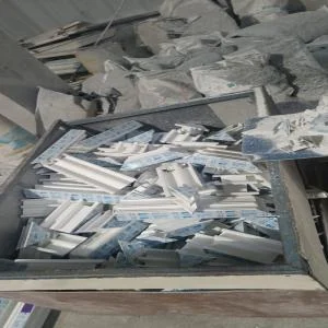 UPVC WINDOW PROFILE SCRAP UPVC Scrap Injection Molding hyderabad telangana india Plastic4trade