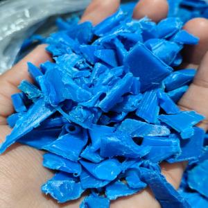 WASHED 200LTS BLUE DRUM GRINDING HDPE Grinding Blow hyderabad telangana india Plastic4trade