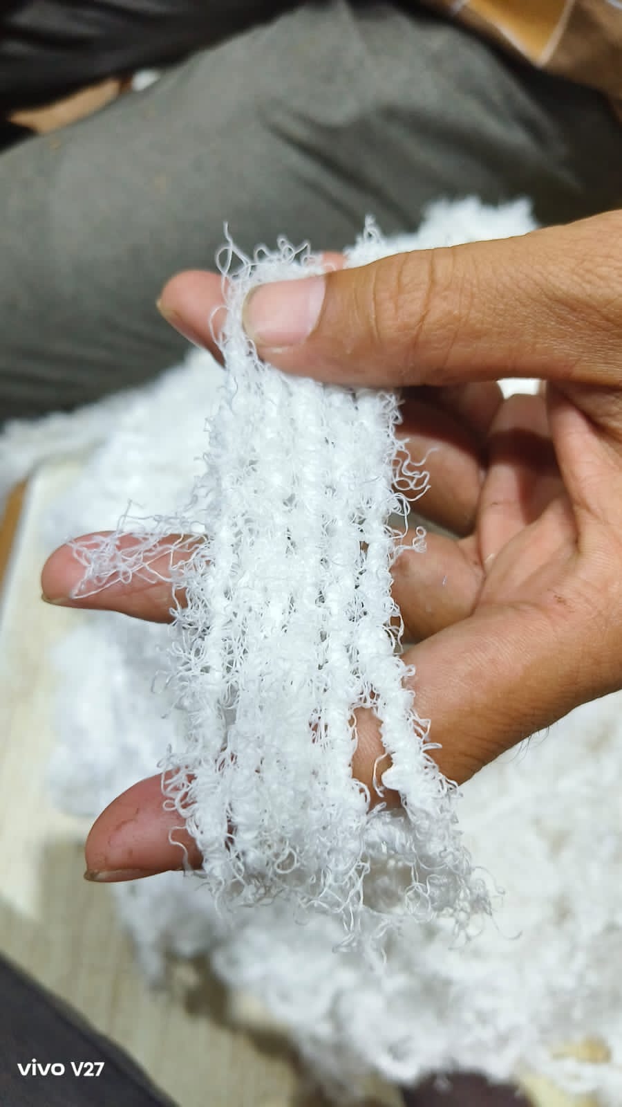 WATAR JET LOOM YARN WEST POLYESTER Scrap Monofilament panipat haryana india Plastic4trade