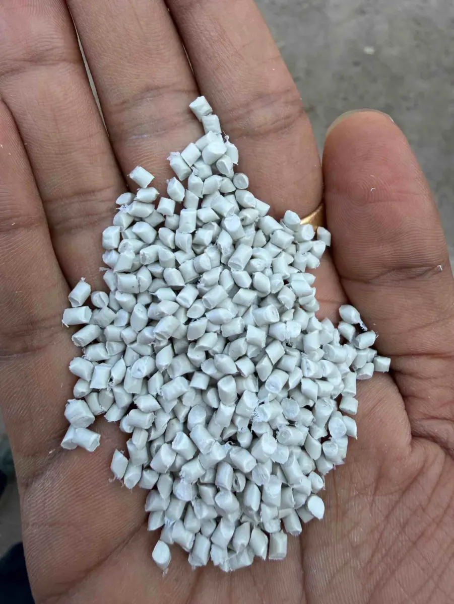 WHITE MILKY GRANULE PP Reprocess Granule Injection Molding ahmedabad gujarat india Plastic4trade