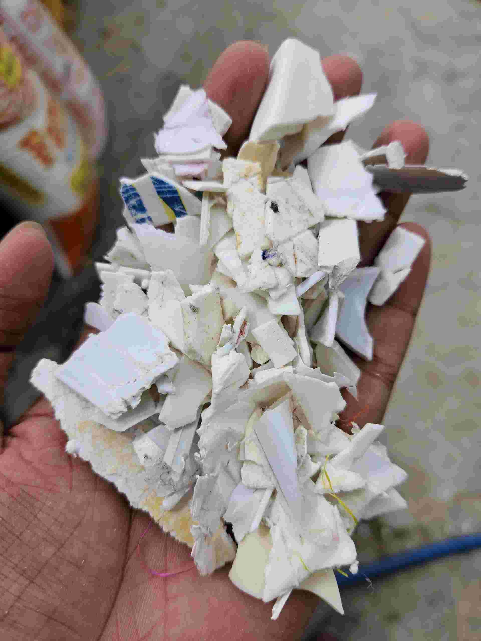 WHITE PP GRINDING PP Grinding Injection Molding delhi delhi india Plastic4trade