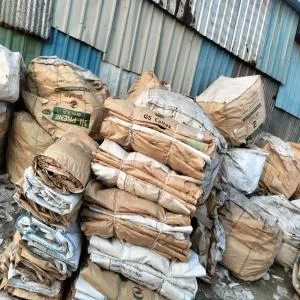 WHITE PP RAFFIA JUMBO BAGS SCRAP PP Scrap Film Grade padappai tamil nadu india Plastic4trade