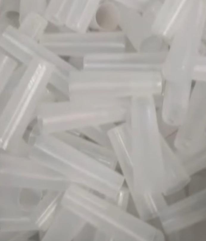 WHITE PVC DOWEL BAR CAP SCRAP  Scrap Injection Molding dhaka dhaka division bangladesh Plastic4trade