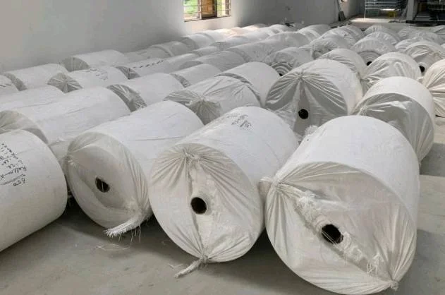 WOVEN FABRICS PP Rolls RAFFIA umargam gujarat india Plastic4trade