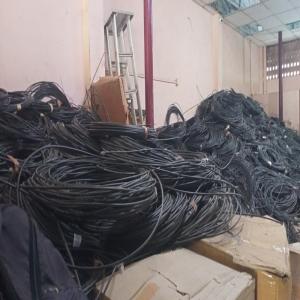 XLPE BLACK CABLES SCRAP XLPE Scrap Cable madurai tamil nadu india Plastic4trade Plastic4trade
