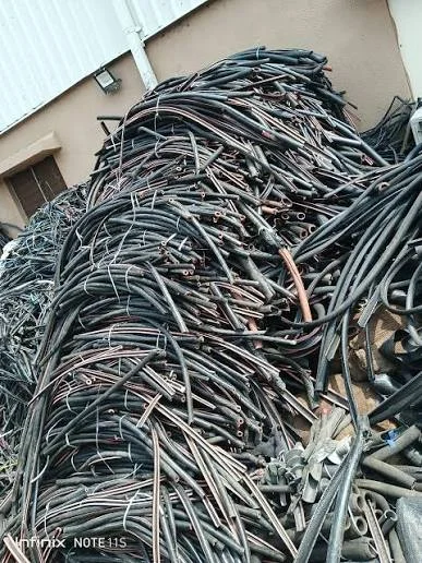 XLPE  BLACK CABLES SCRAP XLPE Scrap Cable chhatral gujarat india Plastic4trade