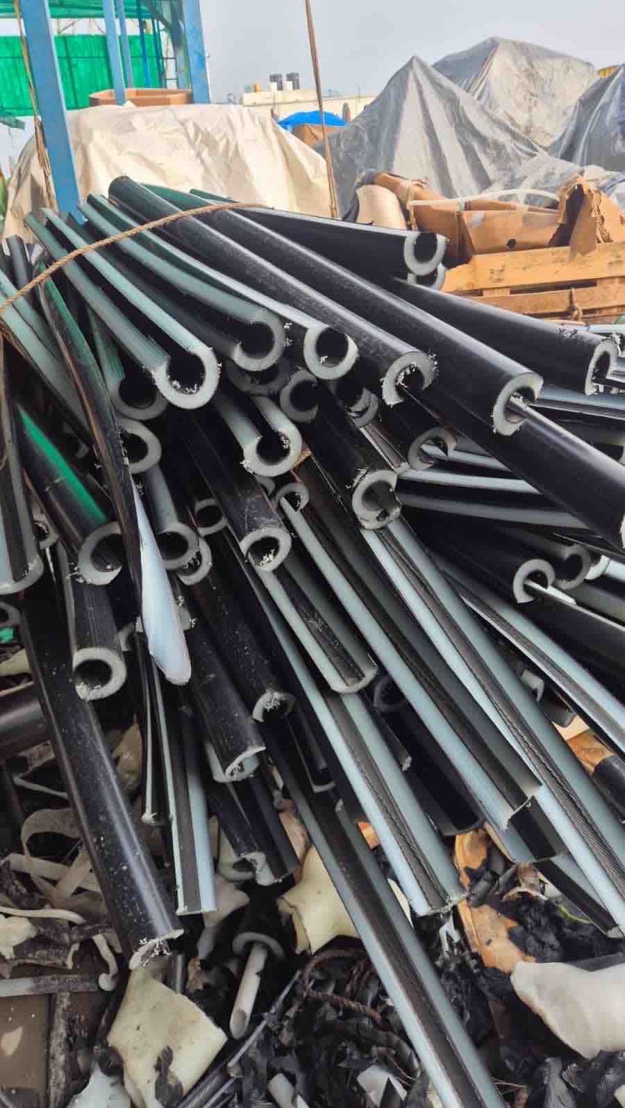 XLPE  BLACK CABLES SCRAP XLPE Scrap, Pipe Cable roorkee uttarakhand india Plastic4trade