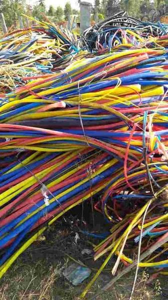 XLPE CABLE MIX SCRAP XLPE Scrap Cable vapi gujarat india Plastic4trade