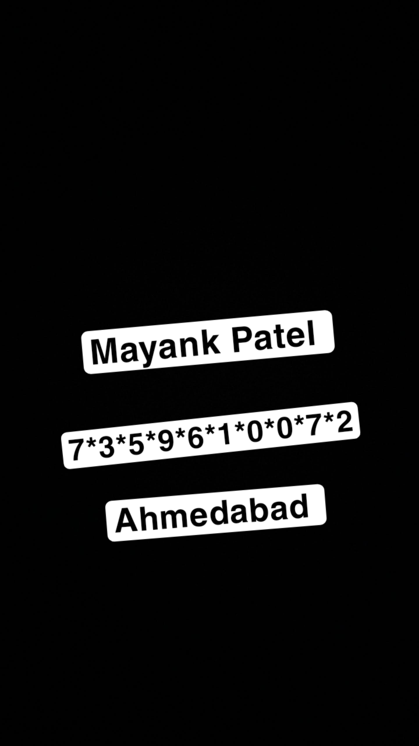Mayank Patel