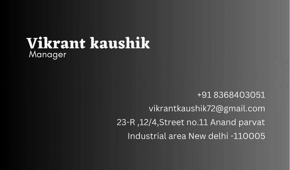 Vikrant Kaushik